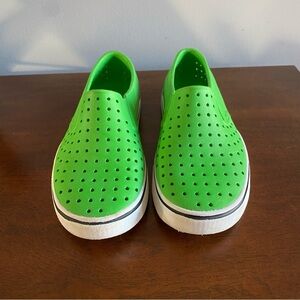 Native Miles Green Slip-On Shoes